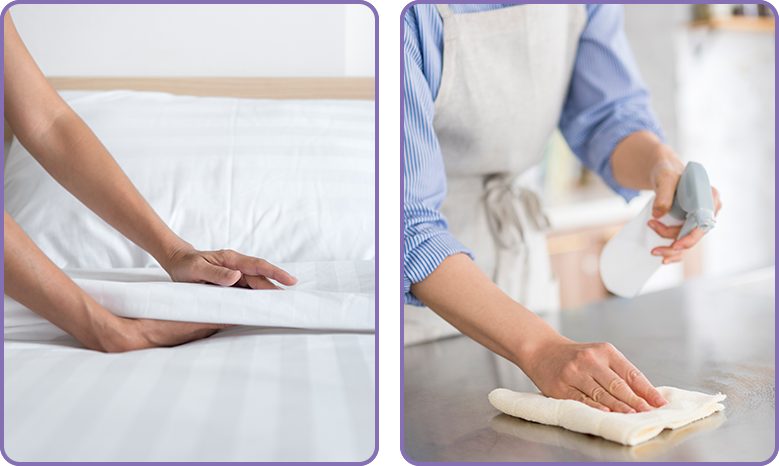 Housekeeping at Friendship Manor